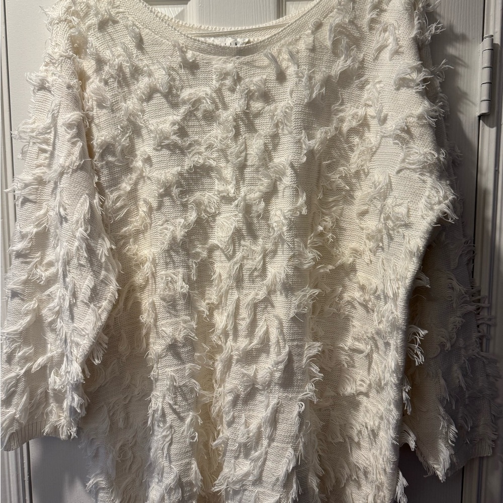 Vintage Carolina Colours Sweater Fringe Tunic